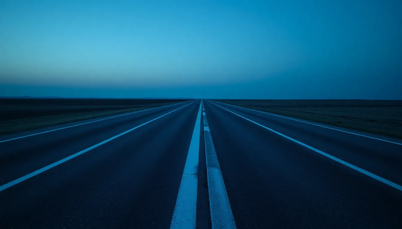 Two roads of different surfaces meeting on an empty plain, illustrating cross-border divorce and your taxes