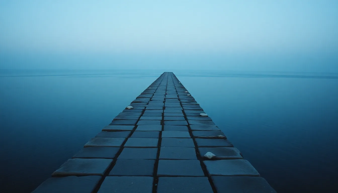A stone causeway running out across still water at dusk, illustrating Foreign-owned US LLC and Form 5472