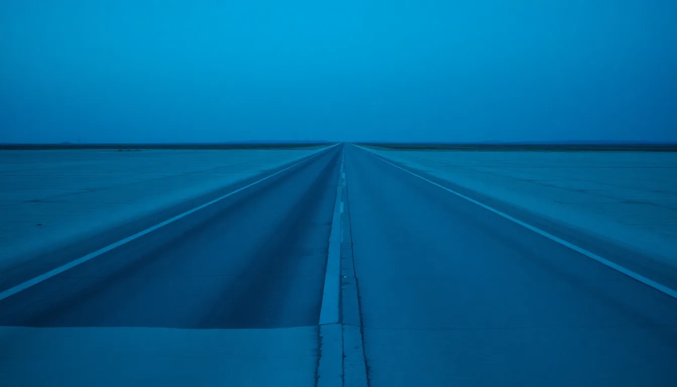 Two roads of different surfaces meeting on an empty plain, illustrating school fees, tax and paying from abroad
