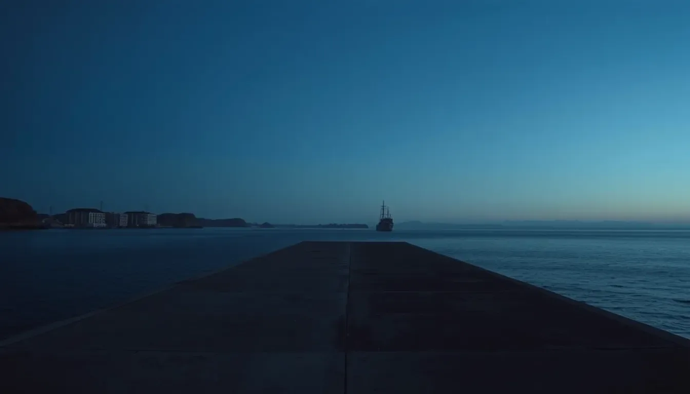 Two coastlines facing each other across a narrow strait, illustrating Tax deadlines for Americans in Britain