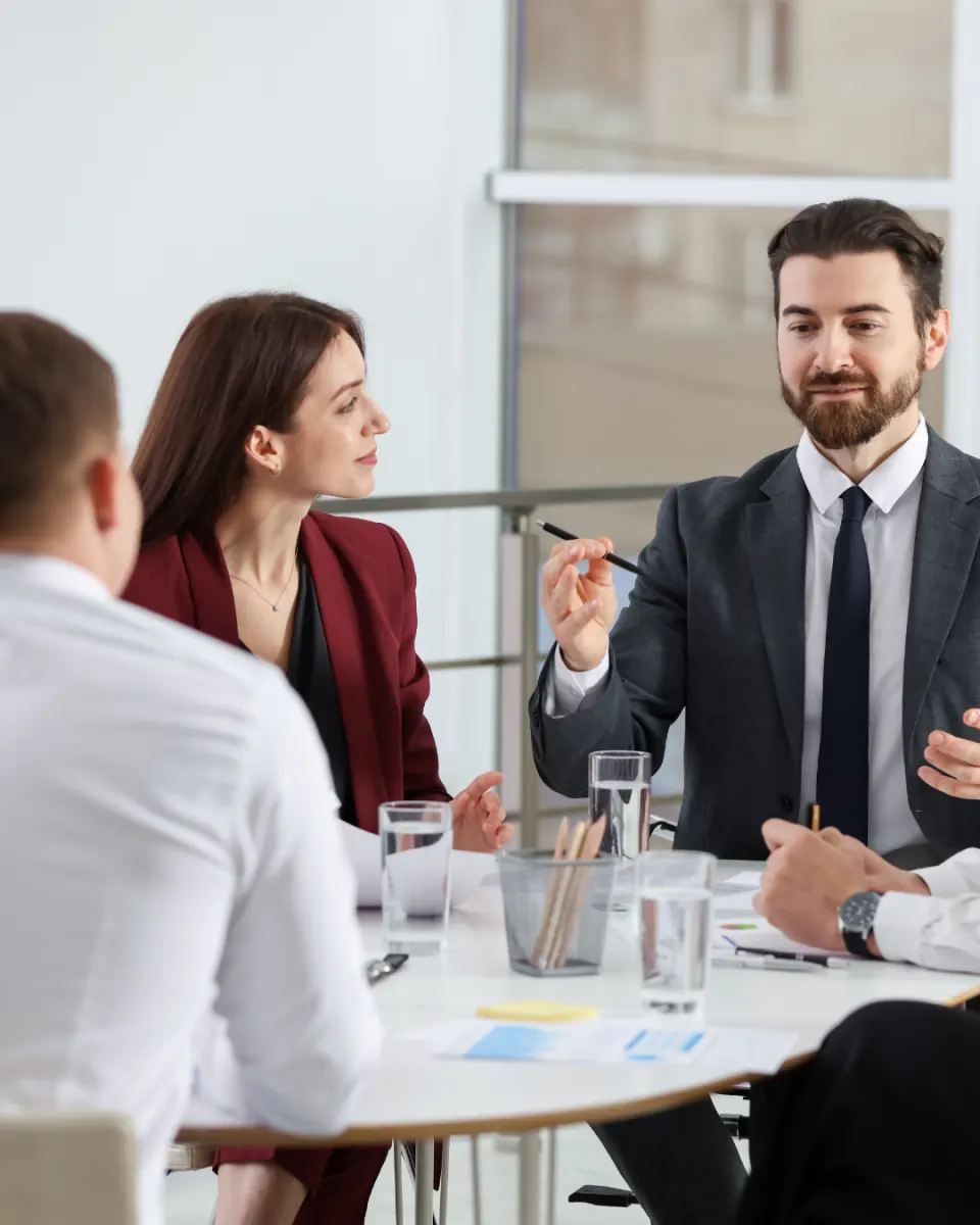 Team managing ongoing cross-border business compliance